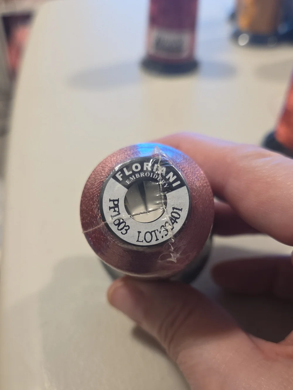 5 Colors FLORIANI Embroidery Threads